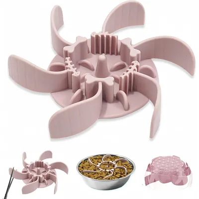 Pet Planet Gamelle Alimentation Lente Insert Spirale Silicone Ventouses Pet Planet Gamelle Alimentation Lente Insert Spirale Silicone Ventouses