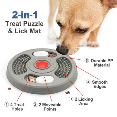 UAMLY Tapis Lechage Chien