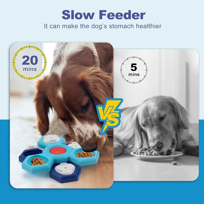UAMLY Jouet interactif pour chien à 4 niveaux