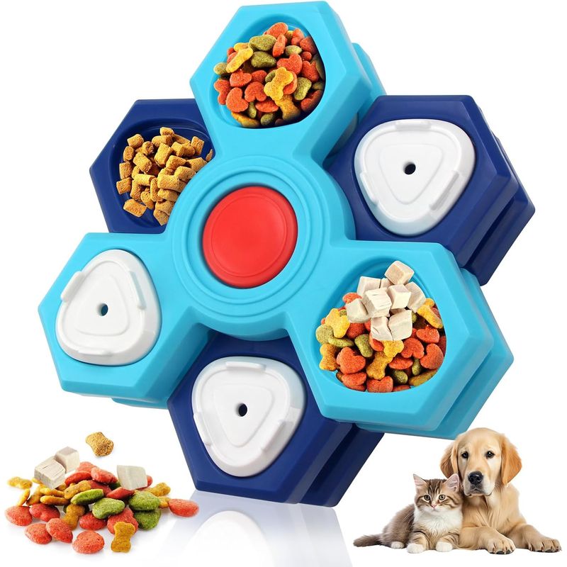 UAMLY Interaktives Hundespielzeug mit 4 Ebenen