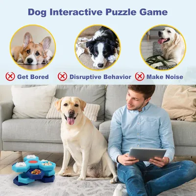 UAMLY Jouet interactif pour chien à 4 niveaux