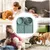 Pet Planet Tapis De Léchage Anti - Glouton En Silicone Pour Chien Et Chat