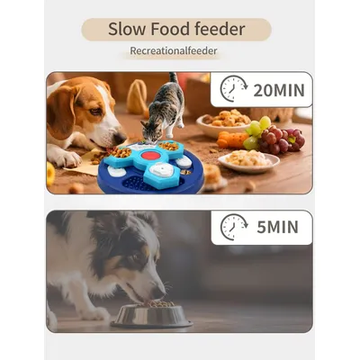 UAMLY Juguete dispensador de premios para perros de alimentación lenta