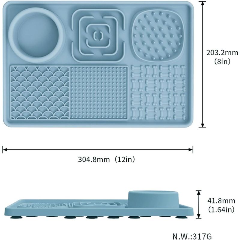 Pet Planet Tapis De Lèchage En Silicone Sans BPA Pour Chien Et Chat