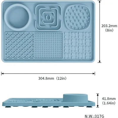 Pet Planet Tapis De Lèchage En Silicone Sans BPA Pour Chien Et Chat Pet Planet Tapis De Lèchage En Silicone Sans BPA Pour Chien Et Chat