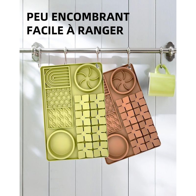 Pet Planet Gamelle Alimentation Lente Tapis Lécher Pour Chien Et Chat