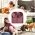 Pet Planet Tapis De Léchage Anti - Glouton En Silicone Pour Chien Et Chat
