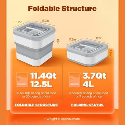 IntiMeg Stockage de nourriture pour chien