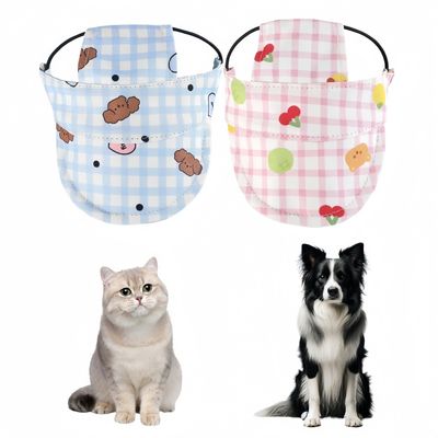 Pet Planet Chapeau De Soleil Pour Chien Moyen Avec Trouses Pour Oreilles