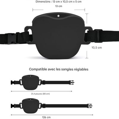 IntiMeg Pochette à friandises en silicone pour chien