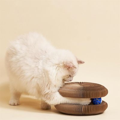 Petopia Griffeuse pour chats en forme d'orgue à tête de chat