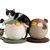 FurryFusion Balle à gratter en sisal en forme de poisson-globe pour chat