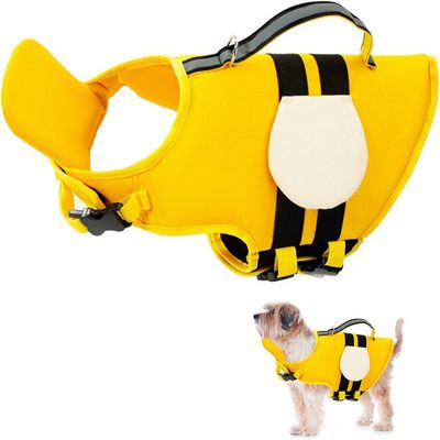 Petopia Gilet de sauvetage pour chien en forme d'abeille pour l'été