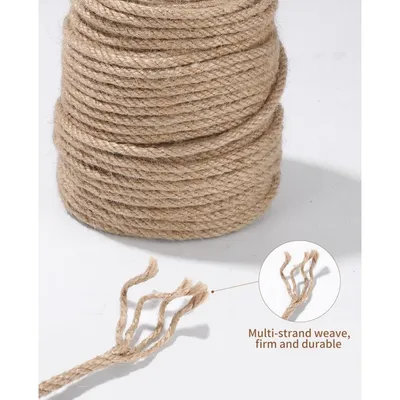 IntiMeg Corde à griffer pour Chat 50 m x 6 mm