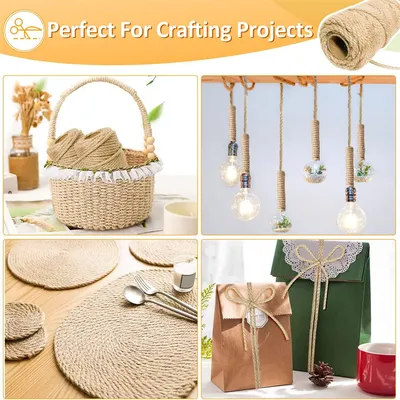 IntiMeg Corde en sisal pour arbre à chat, 4 mm x 50 m