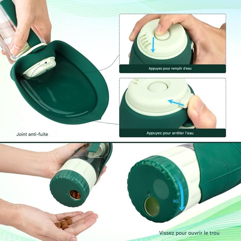 Pet Planet Bouilloire Portable D'extérieur Pour Chien Distributeur D'eau