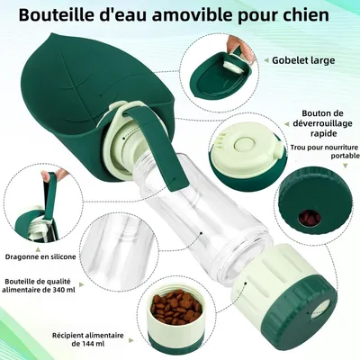 Pet Planet Dispensador de agua portátil para perros al aire libre