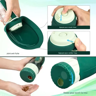 Pet Planet Dispensador de agua portátil para perros al aire libre