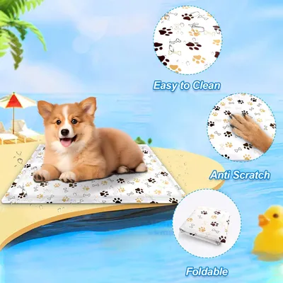 ZenPets Tapis rafraîchissant pour chien et chat - 60x50cm, étanche