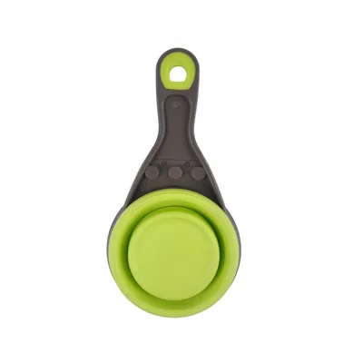 Petopia Clip de sellado de silicona plegable para taza medidora