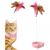Pet Planet Jouet en collier pour chat avec plume et clochette