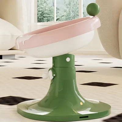 FurryFusion Gamelle réglable pour chat en forme de glace