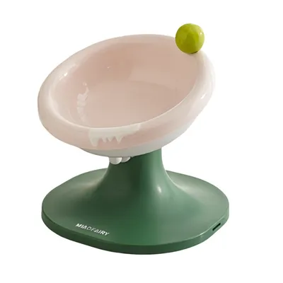 FurryFusion Gamelle réglable pour chat en forme de glace