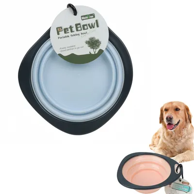 FurryFusion Comedero plegable para perros y gatos