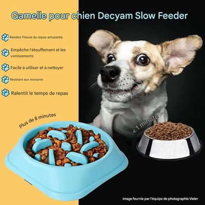 IntiMeg Comedero para perros de alimentación lenta