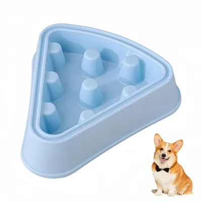 Petopia Comedero de alimentación lenta para perros y gatos
