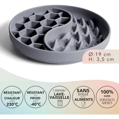 Pet Planet Gamelle pour chien à alimentation lente pour Chien et Chat