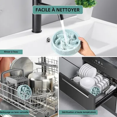 Pet Planet Gamelle pour chien à alimentation lente pour Chien et Chat