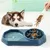 Pet Planet Gamelle Lente Double Tapis Lèche Chat Chien