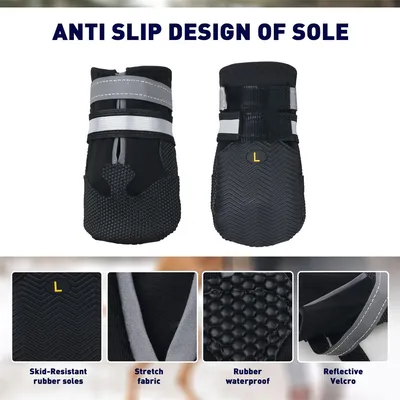 IntiMeg Chaussures de protection pour chien
