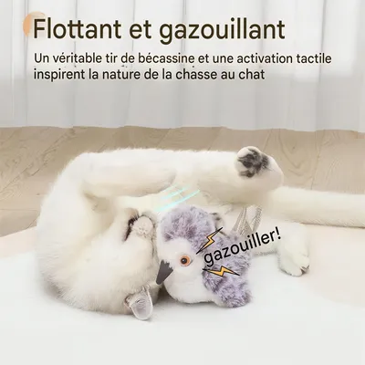 Pet Planet Jouet oiseau battant pour chat