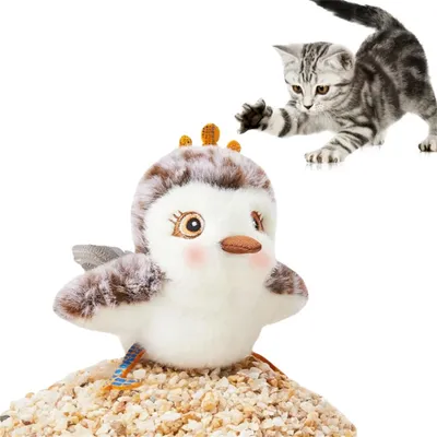 Pet Planet Jouet oiseau battant pour chat