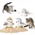 Pet Planet Jouet oiseau battant pour chat
