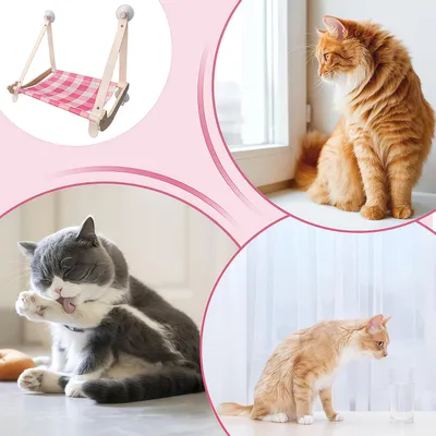 Meubles et accessoires pour chat - Hamac, étagères pliables