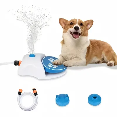 Pet Planet Fontaine Pour Chien Activée Par Pattes Avec Tuyau