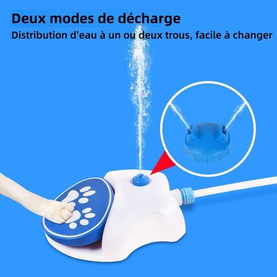 Pet Planet Fuente de agua para perros con activación por la pata y manguera