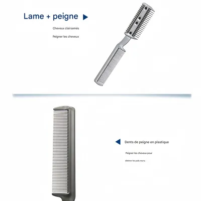 FurryFusion Peigne à lame pour chien et chat