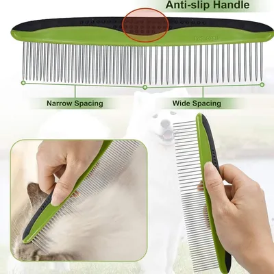 Petopia Peigne de toilettage pour chiens et chats