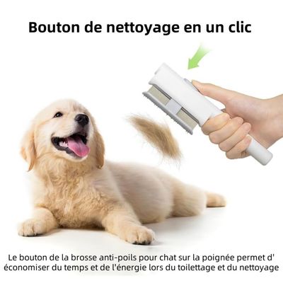 Pet Planet Lot de 2 Peignes de Toilettage Pour Chat