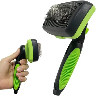 IntiMeg Peigne autonettoyant pour chiens et chats