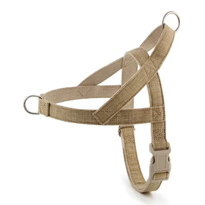 FurryFusion Harnais en coton et lin pour grand chien