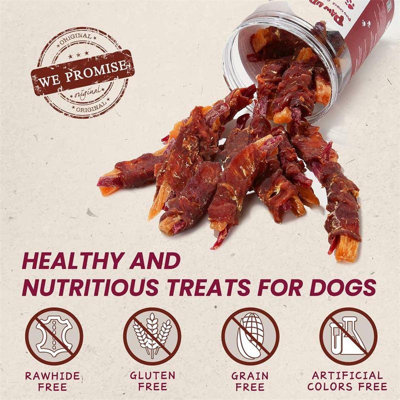 IntiMeg Friandises pour Chiens au Poulet et Canard