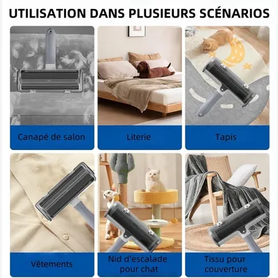 Pet Planet Épilateur Rouleau Anti - Peluches Pour Animaux