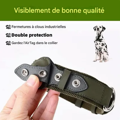 IntiMeg Collier AirTag pour chiens et chats