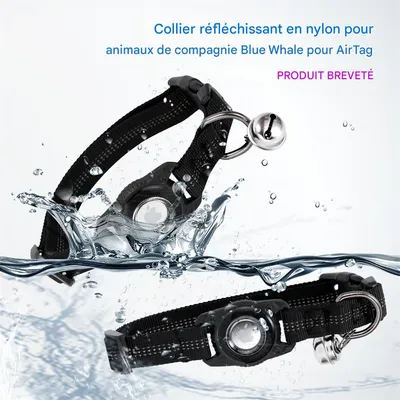IntiMeg Collier pour Chien - Compatible Airtag Apple