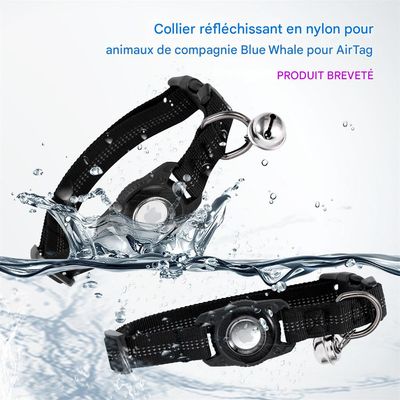 IntiMeg Collier pour Chien - Compatible Airtag Apple